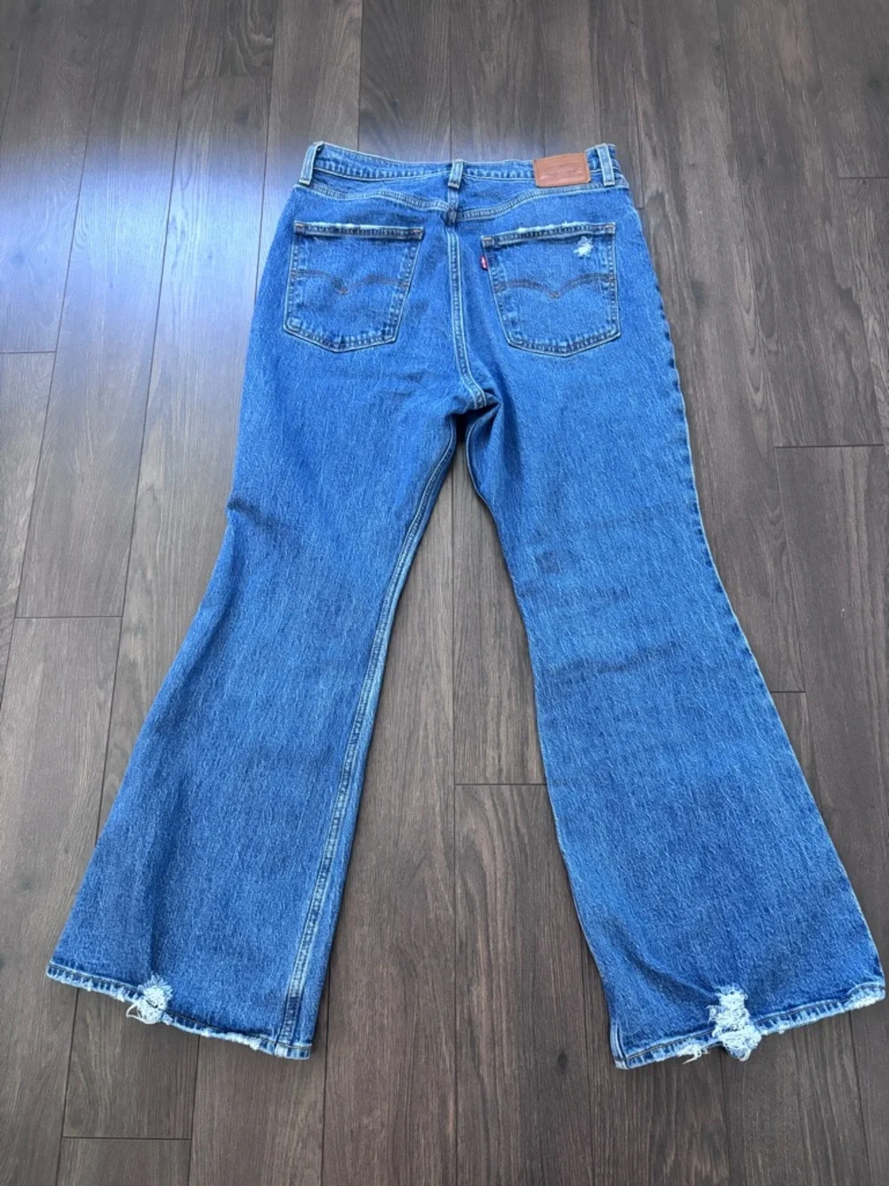 LEVI’S 70s High Waited Flare Jeans Denim Size 31 - Picture 5 of 16